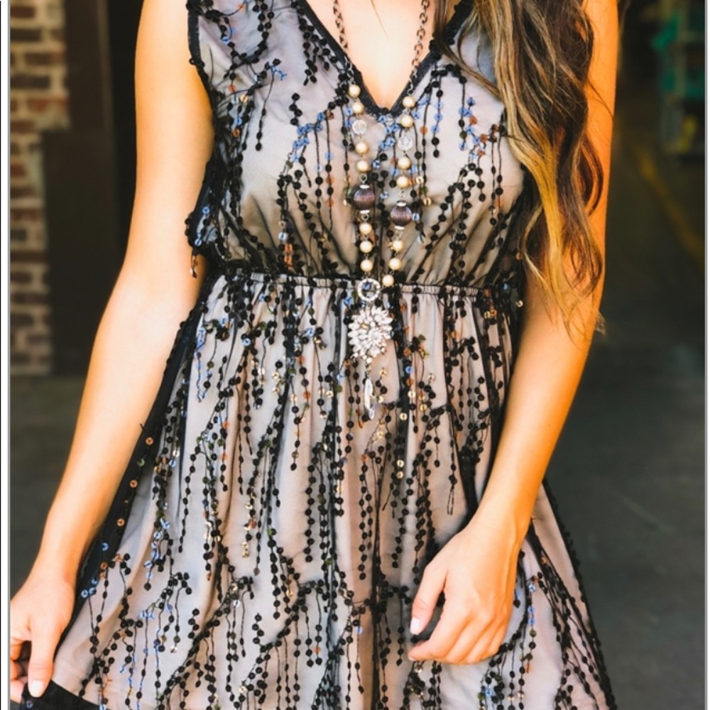 Southern Fried Chics Sequins Dress size XXL